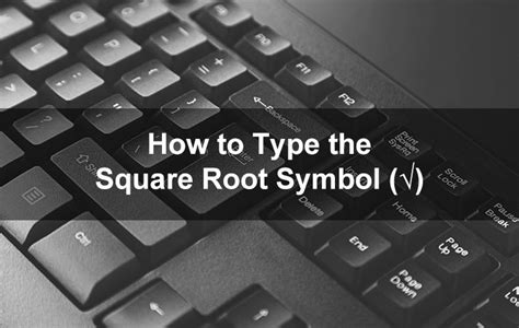 How to Show Square Root on Keyboard: A Journey Through Symbols and Imagination