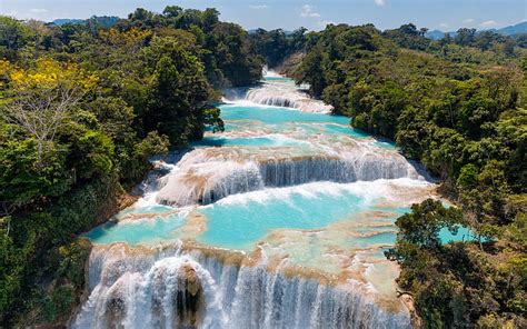  Thác Agua Azul: Một Vẻ Đẹp Thiên Nhiên Xanh Biếc Tươi Mát